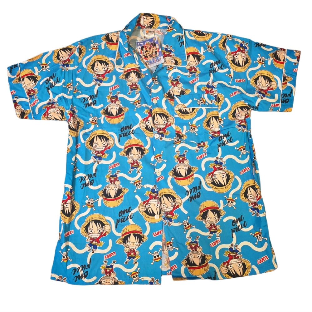 One piece button down shirt